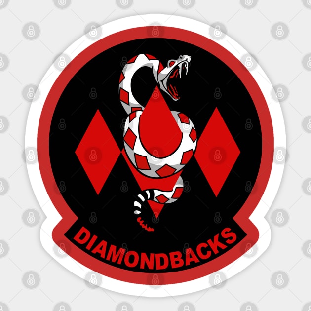 VFA-102 Diamondbacks - Super Hornet Sticker by MBK